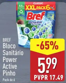 ALDI BREF Bloco Sanitário Power Active Pinho promoção
