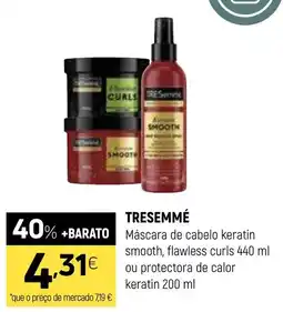 Coviran TRESEMMÉ Máscara de cabelo keratin smooth promoção