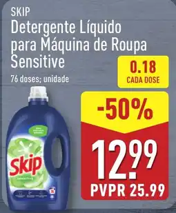 ALDI SKIP Detergente Líquido para Máquina de Roupa Sensitive promoção