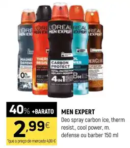 Coviran MEN EXPERT Deo spray carbon ice, promoção