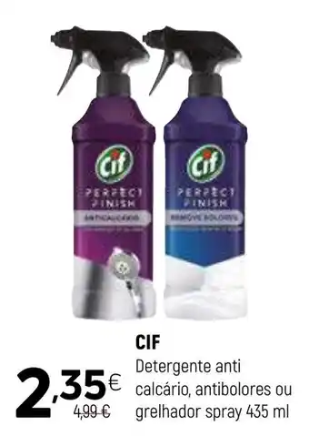 Coviran CIF Detergente anti calcário, antibolores ou grelhador spray promoção
