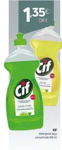 Coviran CIF Detergente loiça concentrado promoção