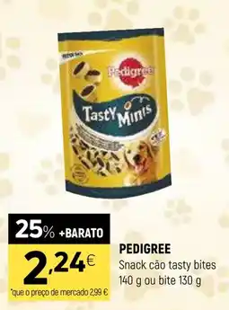 Coviran PEDIGREE Snack cão tasty bites promoção