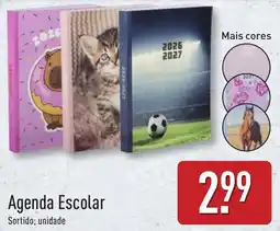 ALDI Agenda Escolar promoção