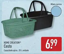 ALDI HOME CREATION Cesto promoção
