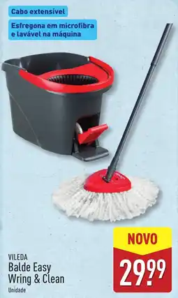 ALDI VILEDA Balde Easy Wring & Clean promoção
