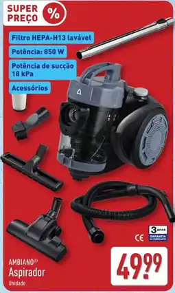 ALDI AMBIANO Aspirador promoção