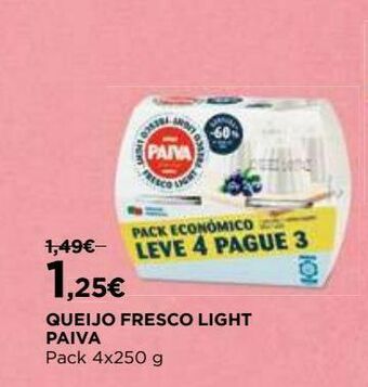 El Corte Inglés Queijo fresco paiva promoção