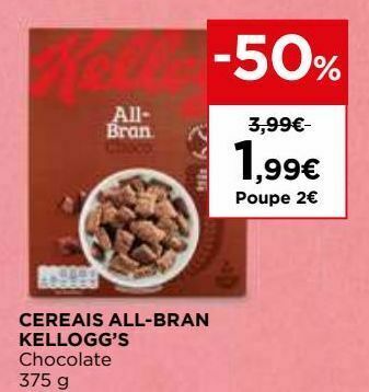 El Corte Inglés Cereais kellogg's promoção