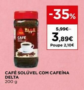 El Corte Inglés Café delta promoção