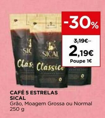 El Corte Inglés Café sical promoção
