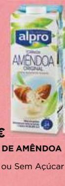 El Corte Inglés Bebida de amêndoa alpro promoção
