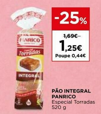 Pão de forma panrico
