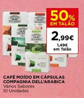 El Corte Inglés Café promoção