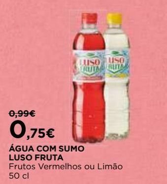 El Corte Inglés Água com sabor luso promoção