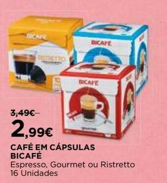 Cápsulas de café bicafé