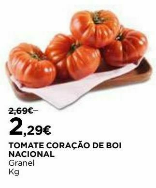El Corte Inglés Tomate promoção