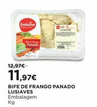 El Corte Inglés Frango panado lusiaves promoção