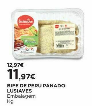 El Corte Inglés Filé de peru lusiaves promoção