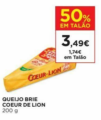 El Corte Inglés Queijo brie promoção