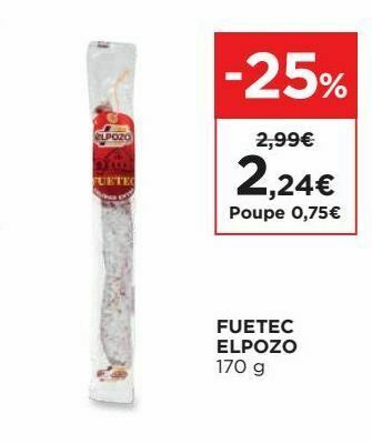El Corte Inglés Carne curada elpozo promoção