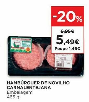 El Corte Inglés Hambúrguer bovino promoção