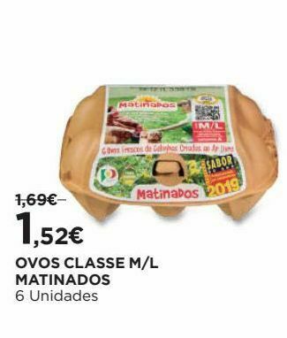 El Corte Inglés Ovos matinados promoção