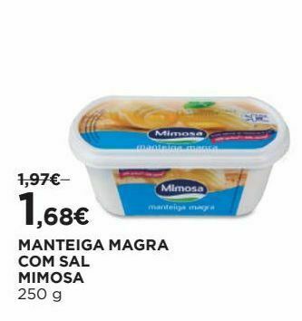 El Corte Inglés Manteiga mimosa promoção