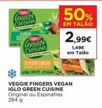 El Corte Inglés Verdura iglo promoção