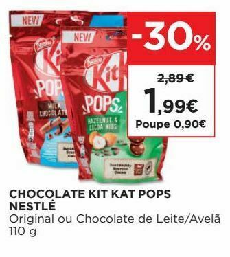 El Corte Inglés Chocolates kit kat promoção