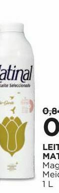El Corte Inglés Leite semi desnatado matinal promoção