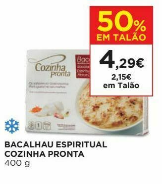 El Corte Inglés Bacalhau promoção