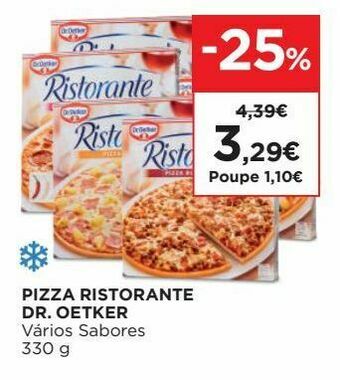 El Corte Inglés Pizza congelada dr. oetker promoção