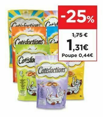 El Corte Inglés Ração para gatos catisfaction promoção
