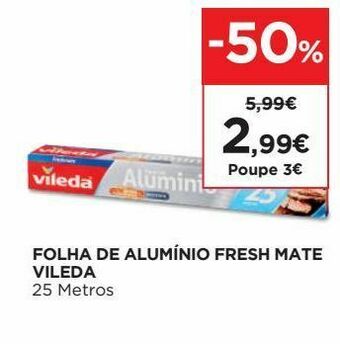 El Corte Inglés Papel alumínio vileda promoção