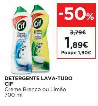 El Corte Inglés Detergente cif promoção
