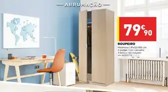 Bricomarché Roupeiro 81x52x180cm promoção