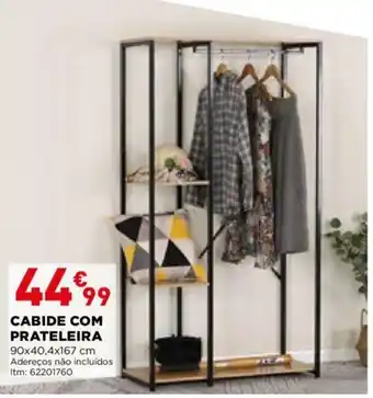 Cadide com Prateleira 90x40,4x167cm