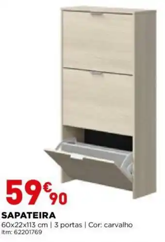 Bricomarché Sapateira 60 x 22 x 113cm promoção