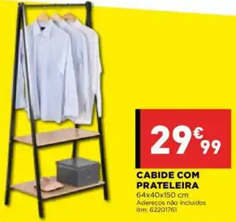 Bricomarché Cadide com Prateleira 64x40x150cm promoção