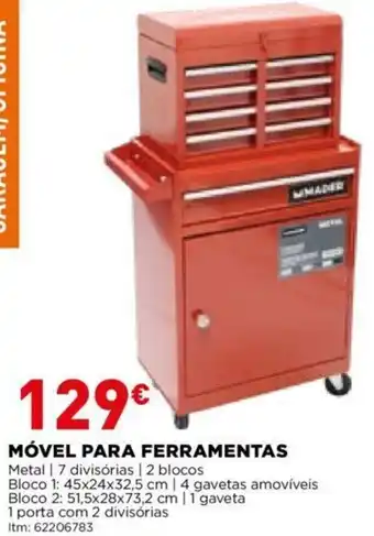 Bricomarché Móvel para Ferramentas promoção