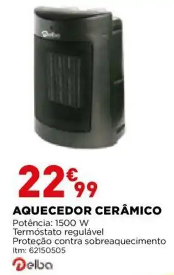 Bricomarché Aquecedor Cerámico 1500W promoção