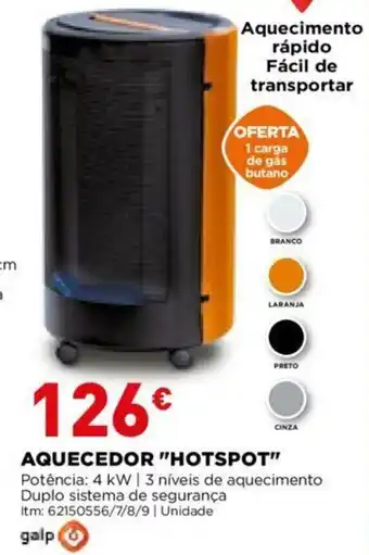 Bricomarché Aquecedor "Hotspot" 4kw promoção