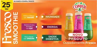 Continente Na marca compal fresco promoção