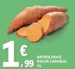 E.Leclerc Batata doce polpa laranja promoção