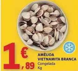 E.Leclerc Ameijoa vietnamita branca promoção