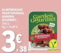 E.Leclerc Garden gourmet - almondegas vegetarianas promoção
