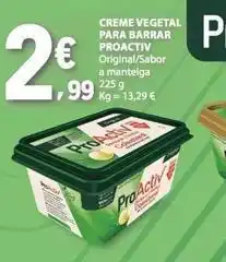 E.Leclerc Proactiv - creme vegetal para barrar promoção