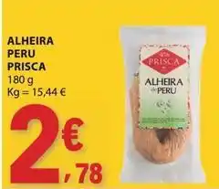 E.Leclerc Prisca - alheira peru promoção