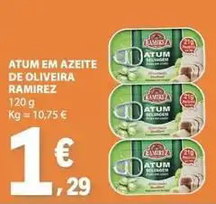 E.Leclerc Ramirez - atum em azeite de oliveira promoção